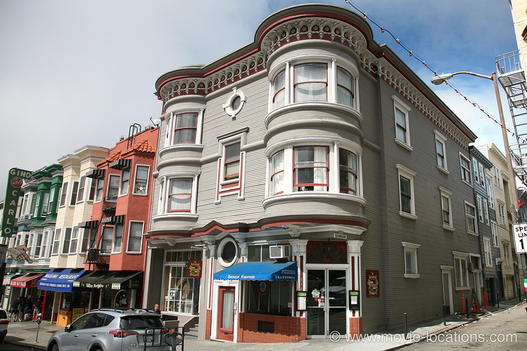 Mrs Doubtfire filming location: Green Street, North Beach, San Francisco
