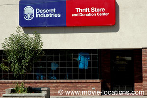 Napoleon Dynamite location: Deseret Industries Thrift Shop, South State Street, Preston, Idaho