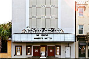 The Notebook film location: American Theater, 446 King Street, Charleston, South Carolina