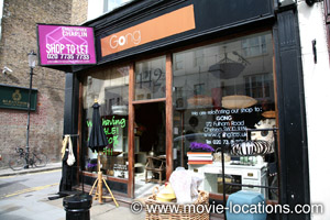 Notting Hill location: Gong, Portobello Road, Notting Hill, London W11