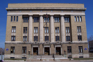 Public Enemies location: Masonic Temple, Washington Avenue, Oshkosh, Wisconsin
