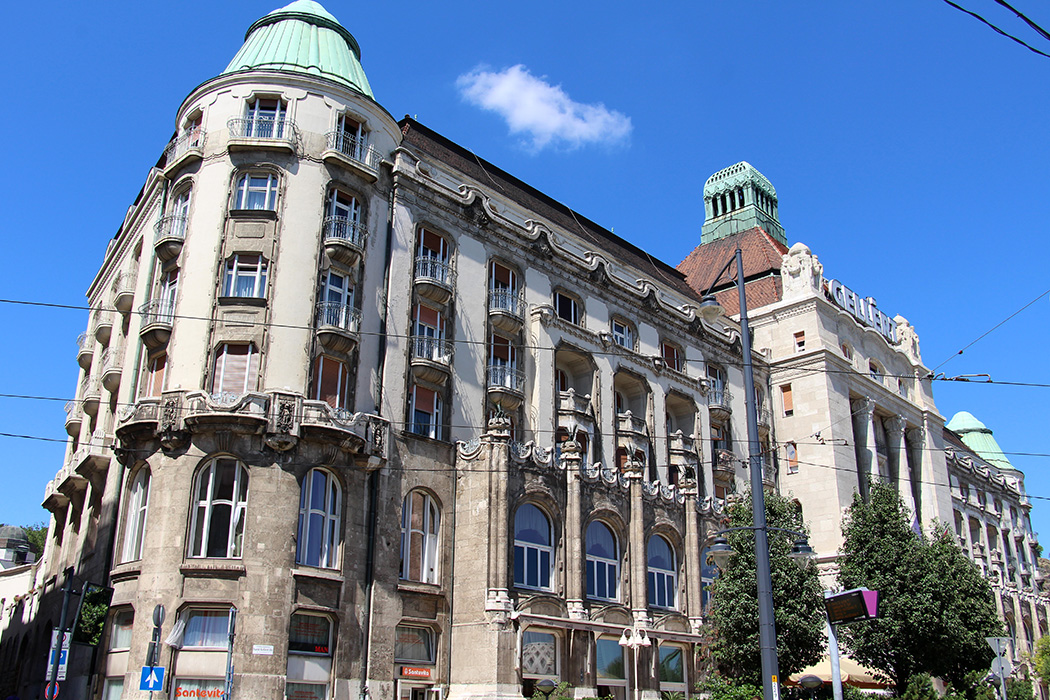 Red Sparrow filming location: Danubius Hotel Gellért, Budapest, Szent Gellért tér 2, 1114