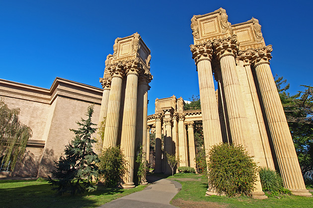 Time After Time film location: The palace of Fine Arts, San Francisco