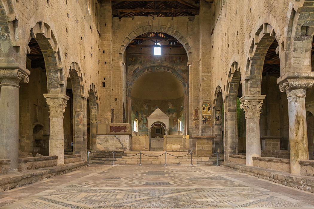 Romeo And Juliet filming location: Basilica of St Peter, Tuscania, Italy