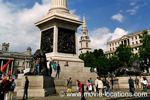 Sabotage film location: Trafalgar Square, London