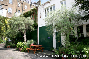Scandal film location: Bathurst Mews, Bayswater, London W2