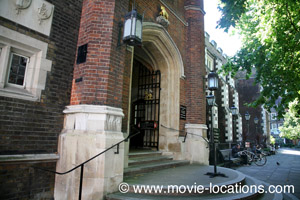 Shakespeare In Love location: Middle Temple, Middle Temple Lane, London EC4