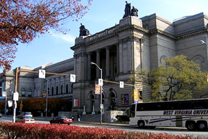 Silence of the Lambs location, Carnegie Museum of Natural History, Forbes Avenue, Pittsburgh