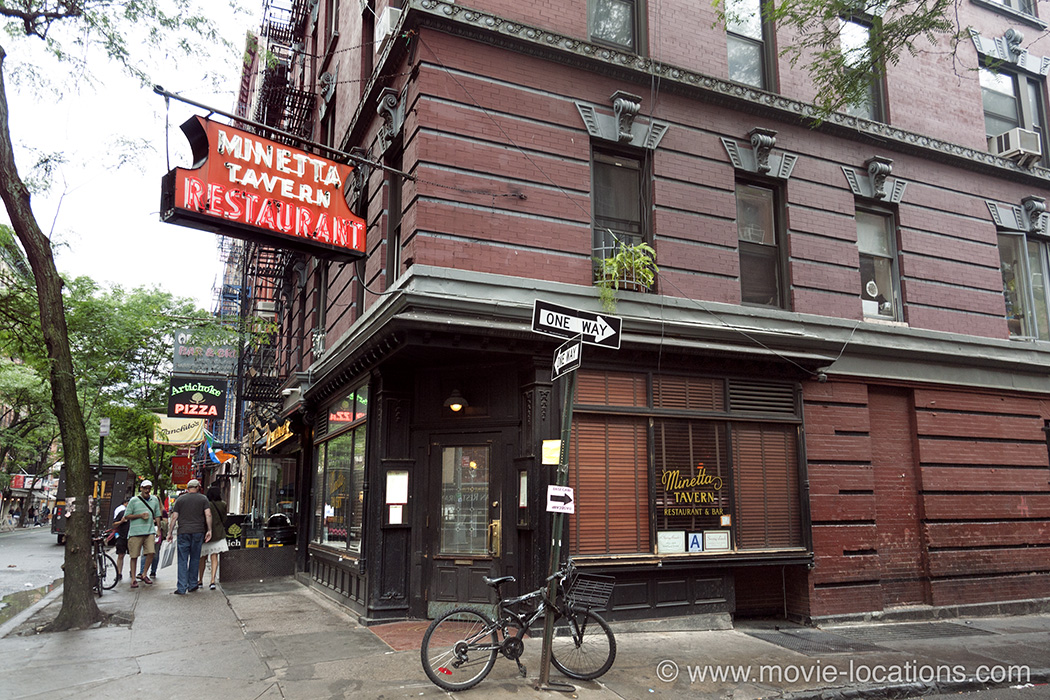 Sleepers film location: Minetta Tavern, MacDougal Street, Greenwich Village, New York