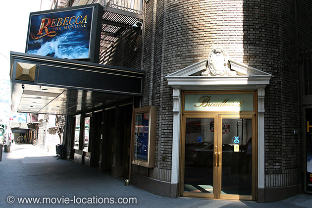 Spider-Man 3 filming location: Broadhurst Theatre, West 44th Street, New York