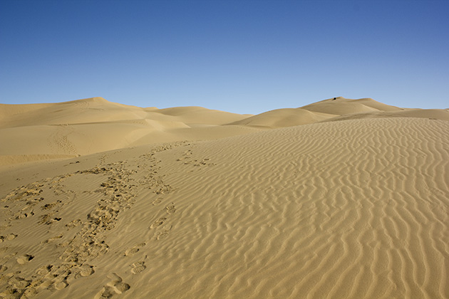 Star Wars Episode VI: Return Of The Jedi film location: Imperial Sand Dunes, Buttercup Valley, Arizona