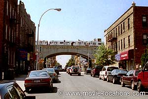 (Spider Man location, Woodside, Queens)