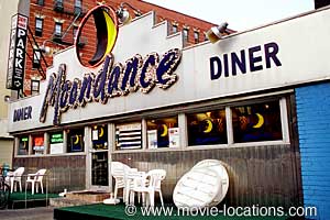(Spider Man, Moondance Diner location)
