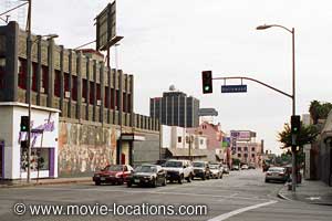 S.W.A.T. film location: Wilcox Street at Hollywood Boulevard, Hollywood, Los Angeles