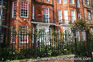 Theatre Of Blood filming location: Cheyne Walk, Chelsea, London SW3