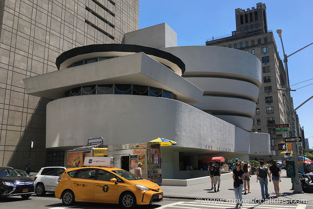Three Days Of The Condor filming location: Guggenheim Museum, Fifth Avenue, Upper East Side, New York