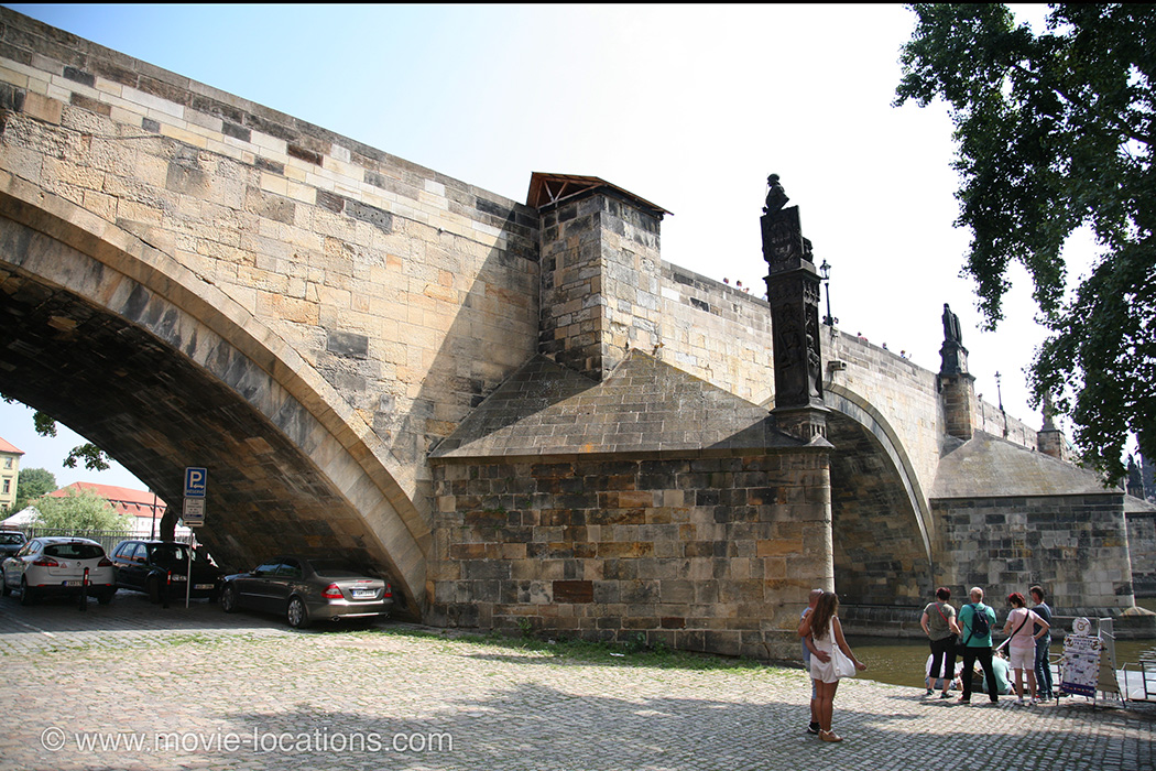 Van Helsing film location: Charles Bridge, Mala Strana, Prague