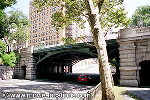 Vanilla Sky film location: Riverside Drive at 96th Street, Upper West Side