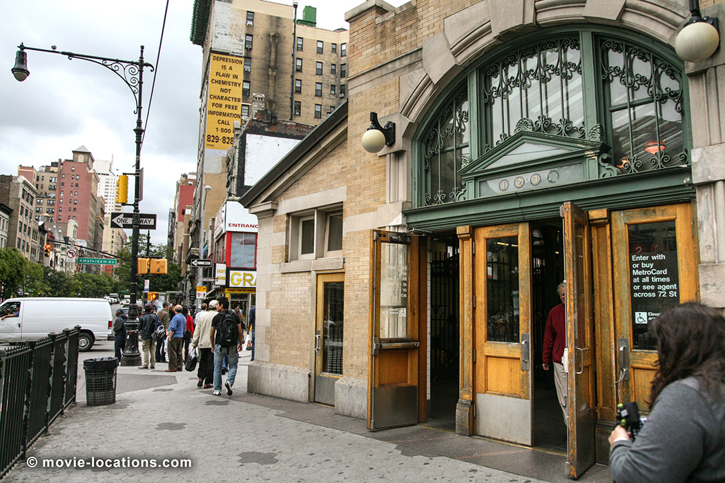 The Warriors film location: 72nd Street Station, Broadway, New York