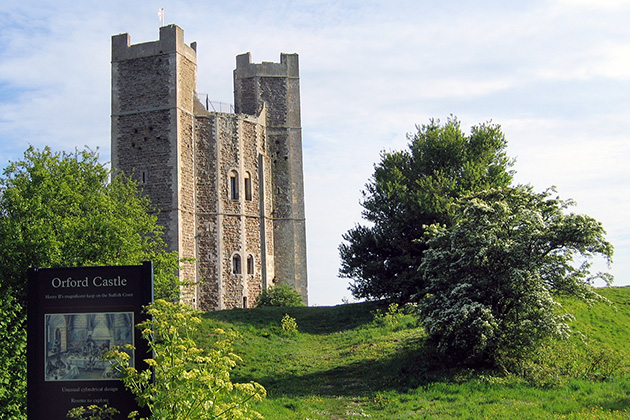 Witchfinder General film location: Orford Castle, Suffolk