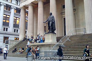 Wolfen filming location: Federal Hall, Wall Street, Lower Manhattan