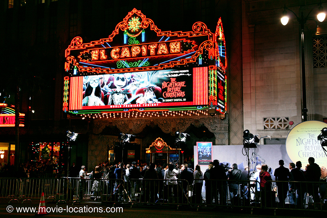 El Capitan premiere, Hollywood Boulevard