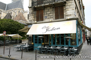 The Accidental Tourist filming location: Chez Julien, Paris