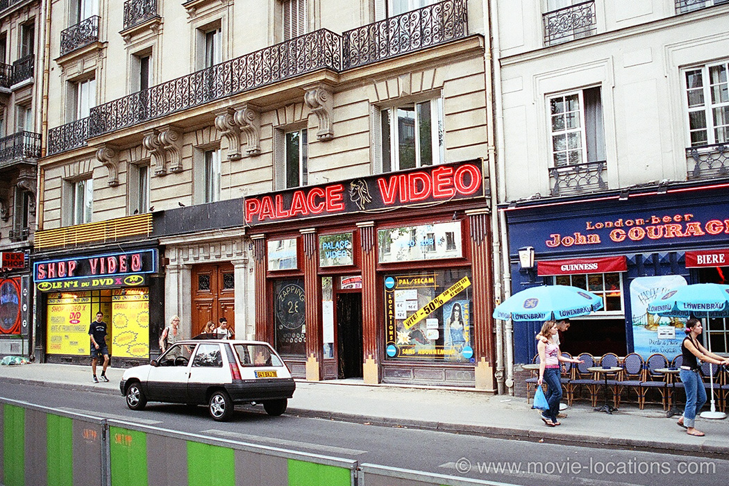 Amelie film location: Palace Video, Boulevard de Clichy, Pigalle, Paris
