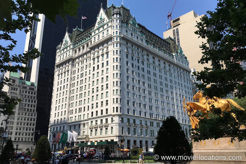 Network filming location: Plaza Hotel, 59th Street, New York
