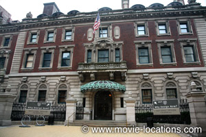 Marathon Man filming location: Carnegie Mansion, East 91st Street, Upper East Side, New York