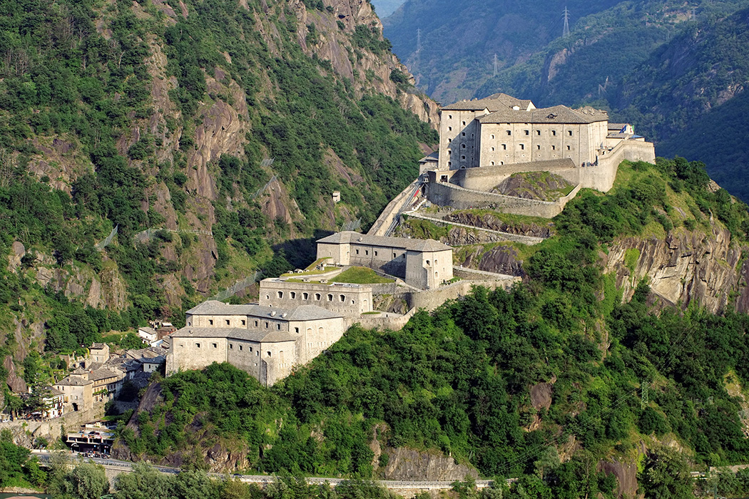 The Avengers Age Of Ultron filming location: Fort Bard, Valley of Aosta, Italy