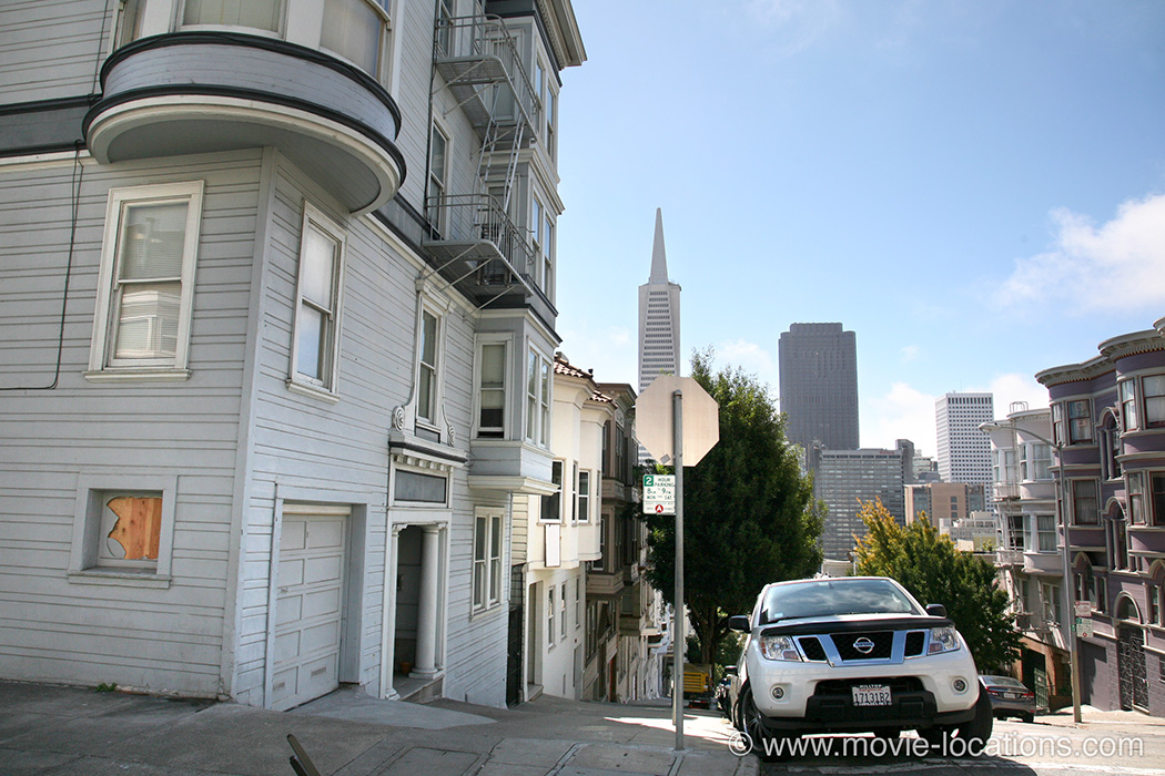 Basic Instinct filming location: Montgomery Street, San Francisco