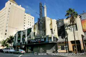 Friends With Benefits film location: Pantages Theatre, Hollywood Boulevard, Hollywood