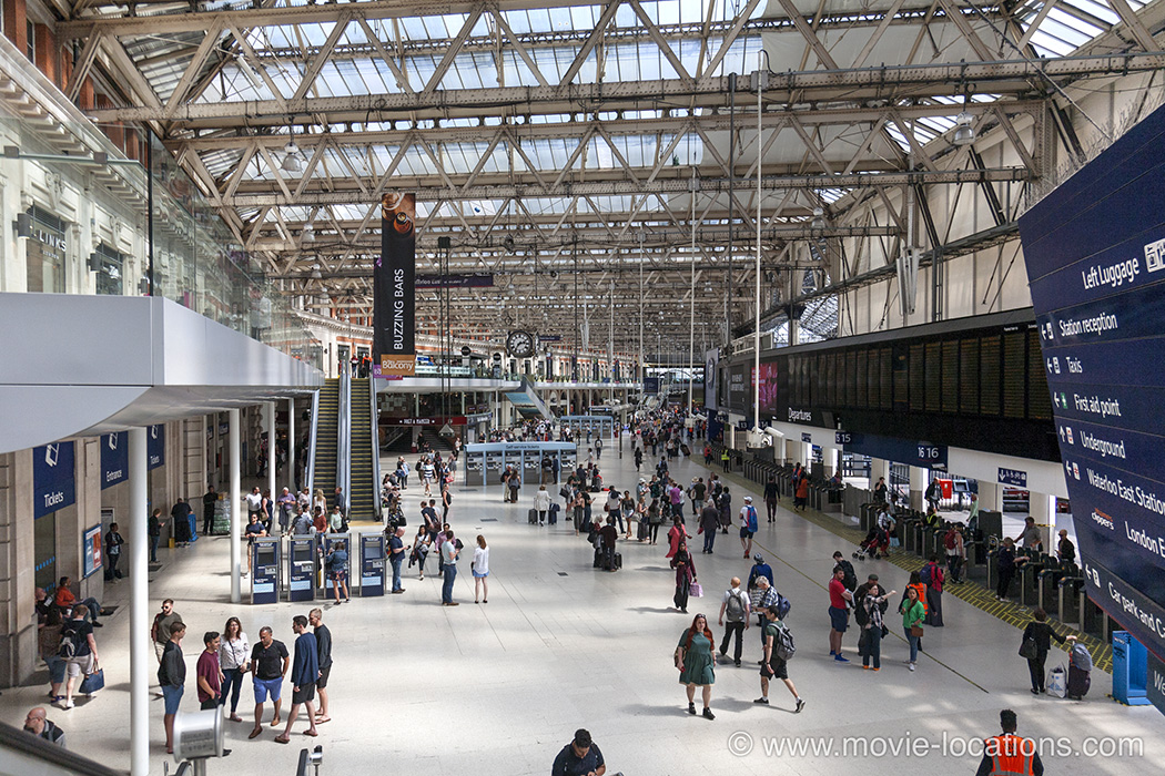 The Bourne Ultimatum film location: Waterloo Station, London SE1