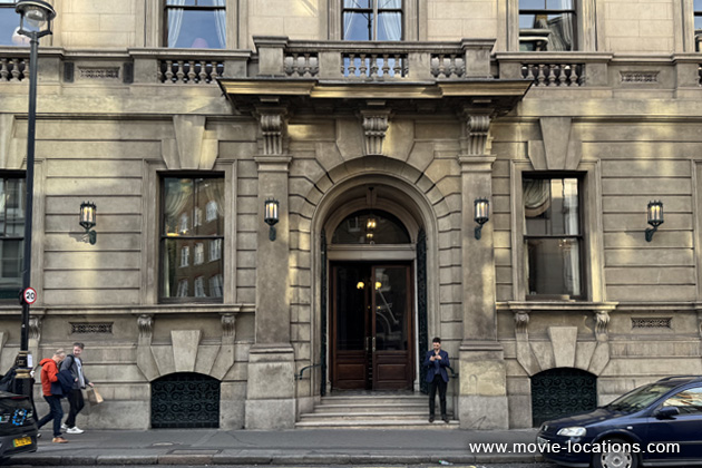 Brannigan film location: Garrick Club, Garrick Street, London