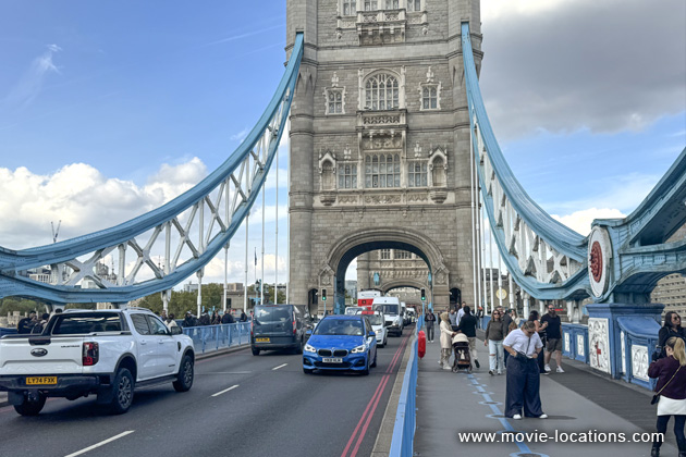 Brannigan film location: Tower Bridge, London