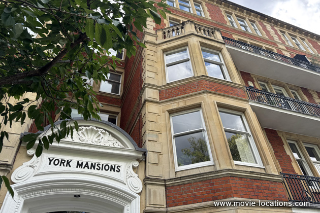 Brannigan film location: York Mansions, Battersea, London