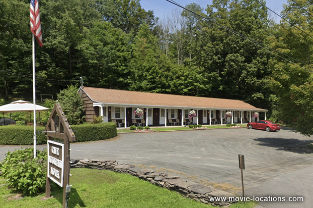 The Bride! film location: Cave Mountain Hotel, Windham, New York State