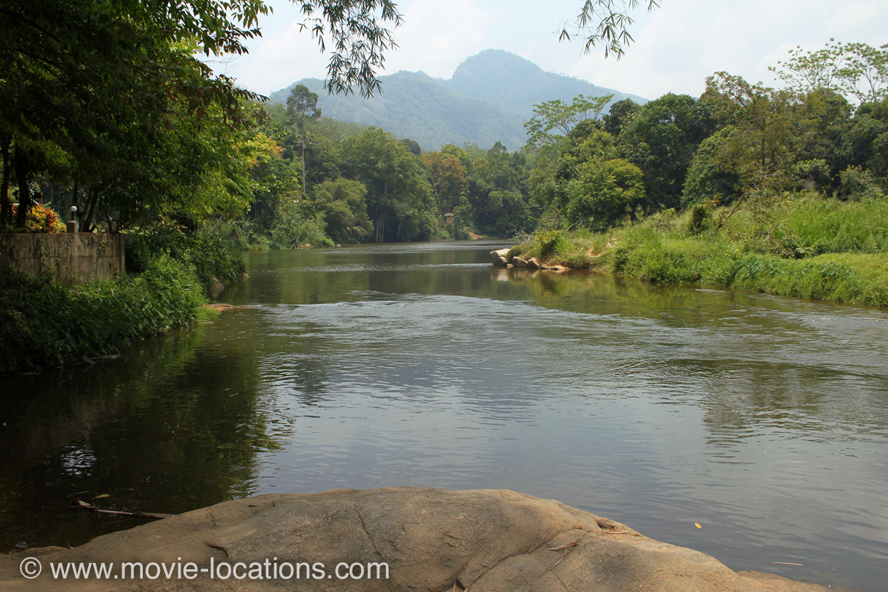 The Bridge On The River Kwai filming location: Maskeliya Oya, Kitulgala, Sri Lanka