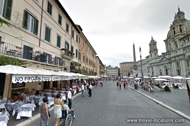 Catch-22 film location: Piazza Navona, Rome