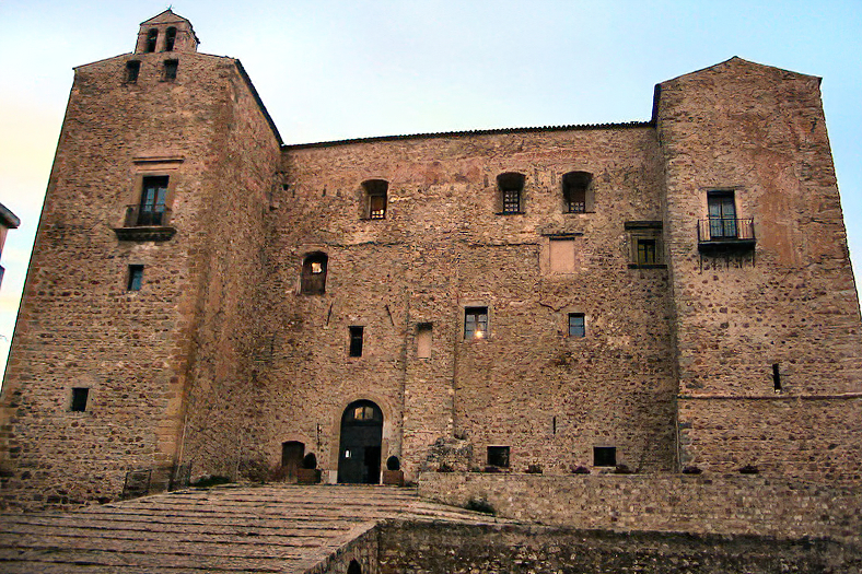 Cinema Paradiso film location: Castello dei Ventimiglia, Castelbuono, Sicily