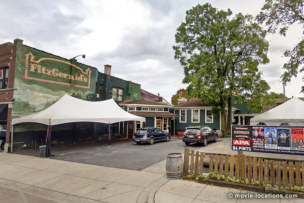 The Color of Money film location: Fitzgerald's, 6615 West Roosevelt Road, Berwyn, Illinois