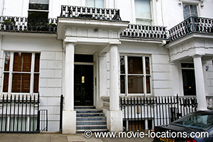 Connecting Rooms filming location: Craven Hill Gardens, Bayswater, London W2