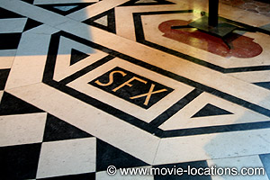 The Da Vinci Code film location:  Church of St Sulpice, Paris
