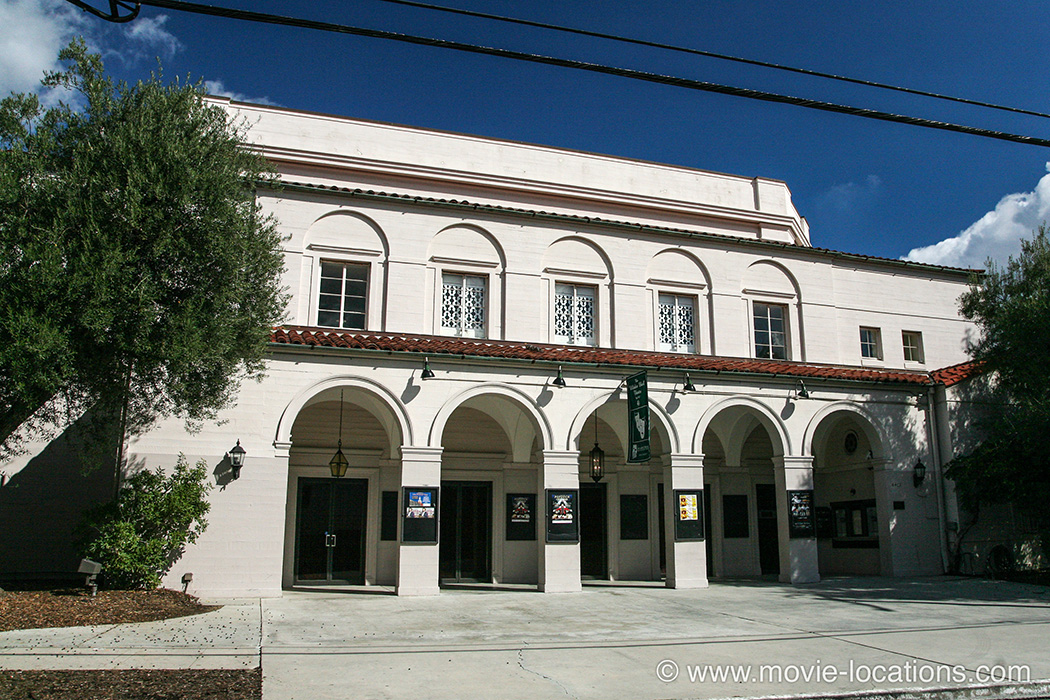 Death Becomes Her film location: Wilshire Ebell Theatre, West 8th Street, Midtown, Los Angeles