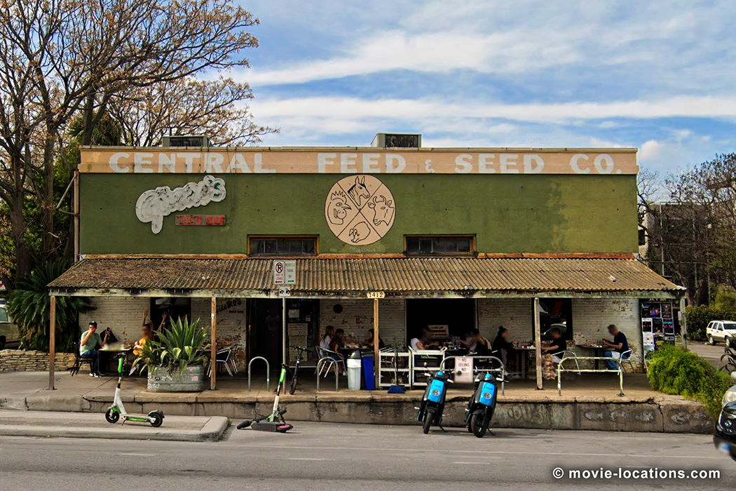 Death Proof film location: Guero's Taco Bar, South Congress Avenue, Austin