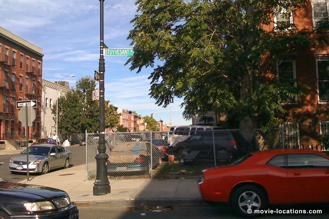 Do The Right Thing film location: Stuyvesant Avenue, Brooklyn