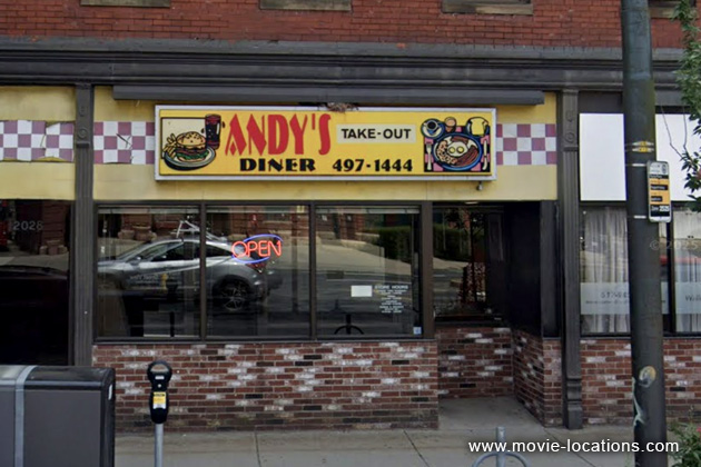The Drama film location: Andy's Diner, Massachusetts Avenue, Cambridge