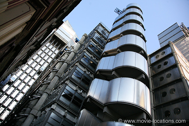 Entrapment filming location: Lloyd's Building, London EC3