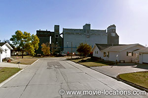 Fargo film location: 3rd Street South, Hallock